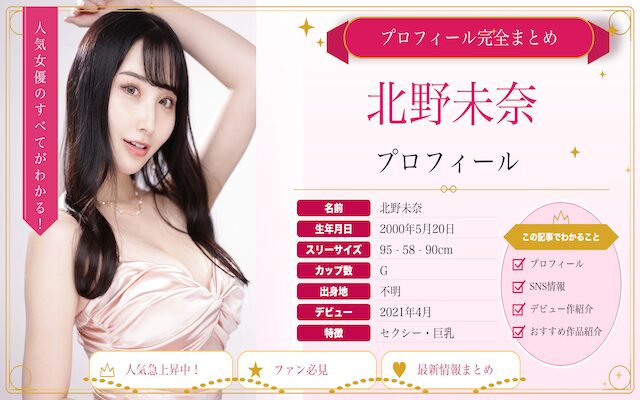 北野未奈を紹介